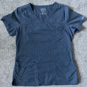 Cherokee grey size small scrub top